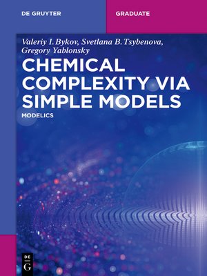 cover image of Chemical Complexity via Simple Models